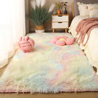 Tapis à poils longs – coloris arc-en-ciel (Rainbow)