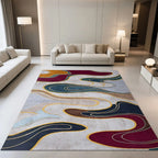 Tapis moderne à motifs entrelacés – coloris 6