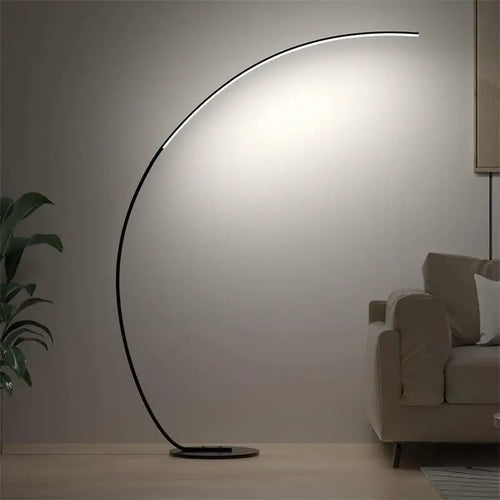 Lampadaire arc LED design – photo 1