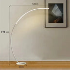 Lampadaire arc LED design – photo 7