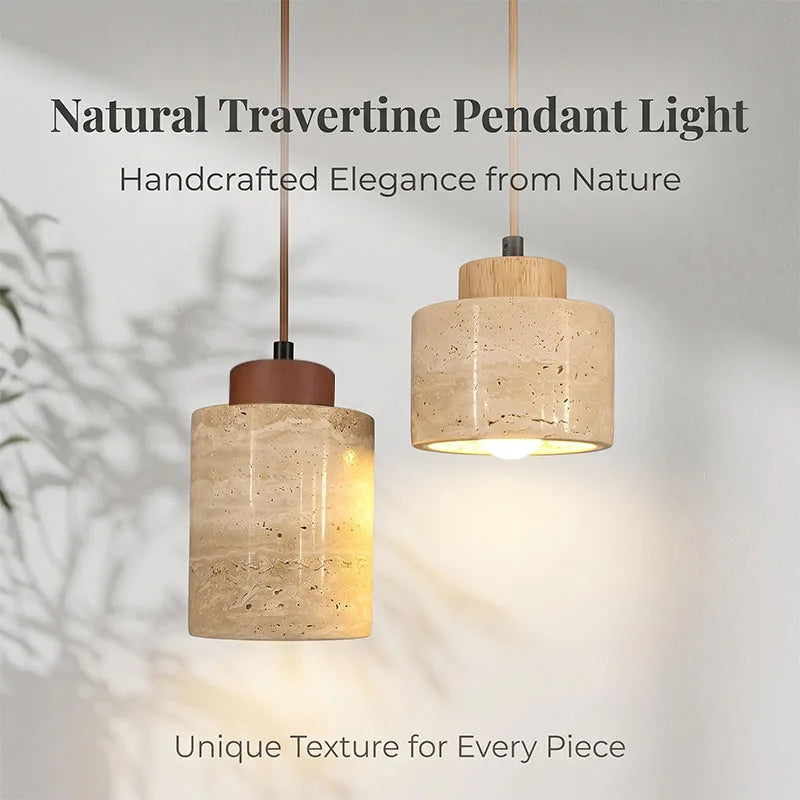 Suspension Wabi-Sabi Pierre Naturelle – Lampe Pendante Design Japonais Minimaliste