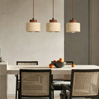 Suspension Wabi-Sabi Pierre Naturelle – Lampe Pendante Design Japonais Minimaliste