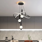 Lustre suspension LED – salle à manger