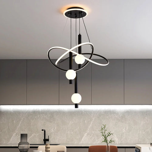 Lustre Suspension LED Moderne – Salle à Manger et Salon