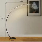 Lampadaire arc LED design – photo 8