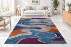 Tapis coloris 2 – sol blanc