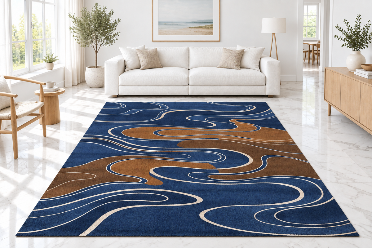 Tapis coloris 3 – sol blanc